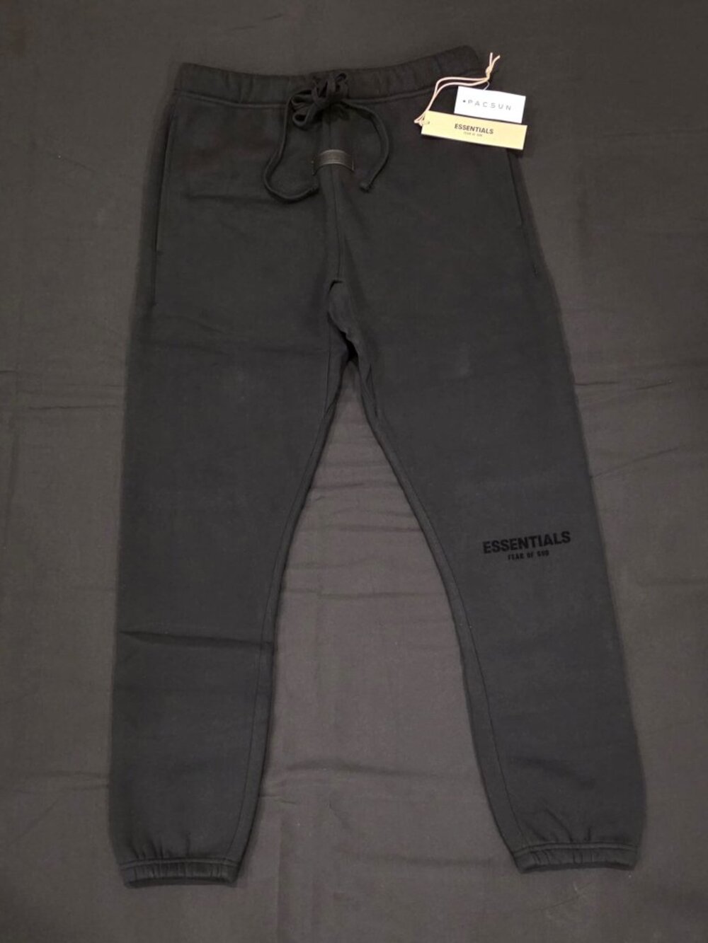 Jogger Black Essentials Fear of God All Sizes ✅